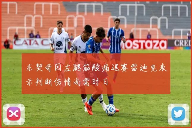 东契奇因左腿筋酸痛退赛雷迪克表示判断伤情尚需时日